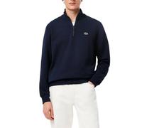 Lacoste Core Collection Regular Fit Classic Zip Up Mock Neck Sweatshirt Maglia di Tuta, Blu Navy, M Uomo