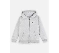 Lacoste - Core Fleece Full Zip Hoodie Grigio - Abbigliamento 10A Grigio