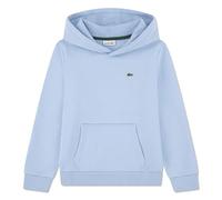 Lacoste Core Fleece Pullover Hoodie per Bambini (Maschi) | Cappuccio con Coulisse | Azzurro 4 Anni