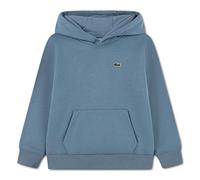 Lacoste Core Fleece Pullover Hoodie per Bambini (Maschi) | Cappuccio con Coulisse | Blu/Petrolio 12 Anni