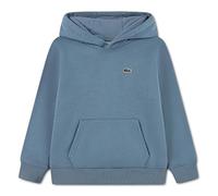 Lacoste Core Fleece Pullover Hoodie per Bambini (Maschi) | Cappuccio con Coulisse | Blu/Petrolio 8 Anni
