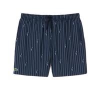 Lacoste - Costume da bagno a mezza lunghezza con stampa coccodrillo - - Swimwear - Uomo - Blu - L