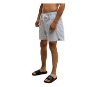 Lacoste - Costume da bagno a righe a lunghezza media - - Swimwear - Uomo - Blu - S