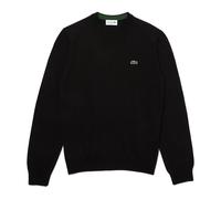 Lacoste - Cotton Sweater Round Neck - - Knitwear - Uomo - Nero - S