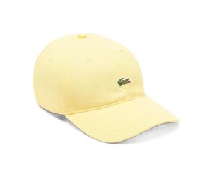 Lacoste - Cotton Twill Cap - - Accessories - Uomo - Giallo - ONE SIZE
