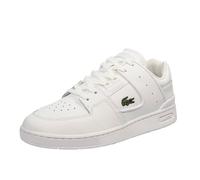 Lacoste Court Cage - Sneakers In Pelle Bianco - Uomo Scarpe Sneakers Casual
