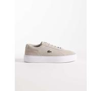 Lacoste - Court Set - Sneakers grigie con suola spessa e logo-Grigio 40.5