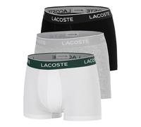 Set di 3 boxer tinta unita, cotone elasticizzato Nero XL Tinta unita
