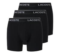 Lacoste Uomo Slip Boxer da 3 pezzi, Nero