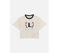 Lacoste - Crest Relaxed Tee Bianco - Abbigliamento 12A Bianco