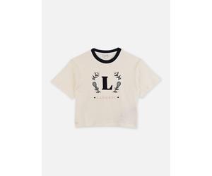 Lacoste - Crest Relaxed Tee Bianco - Abbigliamento 14A Bianco