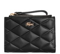 Lacoste - Crocodelle Zipped Billfold Nero - Pelletteria T.U Nero