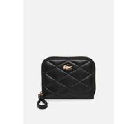 Lacoste - Crocodelle Small Zipped Wallet Nero - Pelletteria T.U Nero