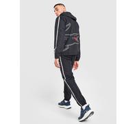 Lacoste Crocodile Woven Hooded Tracksuit, Nero 4/M