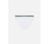 Lacoste - Culotte en coton stretch avec ceinture contrastée Bianco - Abbigliamento XS Bianco