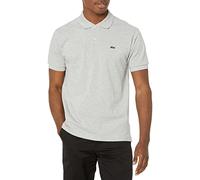 Lacoste da uomo originali piqué, riscaldato in Pitch (adulti) Silver Grey Chine Medium