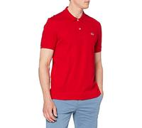 Lacoste Dh2050, Polo Uomo, Rosso (Rouge 240), Large (Taglia Produttore: 5)
