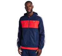 Lacoste Diamond Weave Colorblock Uomo - Top da pista Marina - Taglia XS - Poly Woven Navy XS