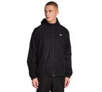 Lacoste Diamond Weave Hooded Uomo - Top da pista Nero - Taglia L