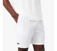 Pantaloncini da tennis da uomo Lacoste Tennis X Novak Djokovic - white/buffalo - Bianco (L)