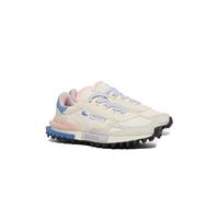 Lacoste Elite Active - Sneaker sportiva da donna, in nylon e pelle scamosciata, stile retrò anni '70, colore: Bianco/Rosa/Blu, bianco, 40 EU