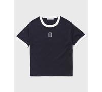 Lacoste Embroidered Badge Jersey Tee women Shortsleeves blue in taglia:L