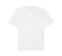 Lacoste - Embroidered Signature T-Shirt - - Tops - Uomo - Bianco - XL