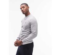 Felpa Lacoste Cotton Eco Logo grigio chiaro - 3XL