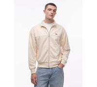 Lacoste - Felpa beige con zip-Neutro 34
