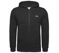 Felpa con cappuccio Lacoste Colorblock Full Zip nero - M