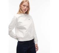 Lacoste - Felpa color crema-Bianco L