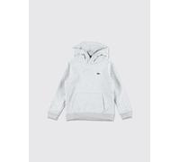 LACOSTE Felpa con cappuccio da bambino in cotone con tasca a marsupio e logo 14 Grigio