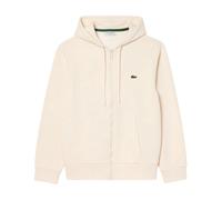 Lacoste - Felpa con cappuccio e zip in pile - - Sweatshirts & Hoodies - Uomo - Bianco - S