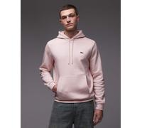 Lacoste - Felpa con cappuccio rosa chiaro con logo 38-40