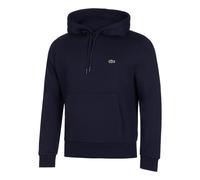 Felpa con cappuccio Lacoste Cotton Eco blu navy - M