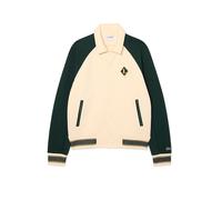 LACOSTE Felpa con zip crema | XL