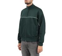 Lacoste felpa con zip uomo verde