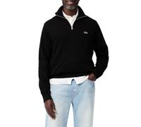 Lacoste - Felpa da uomo a maniche lunghe, in cotone con zip - nero - XX-Large