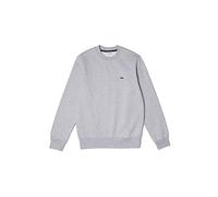 Felpa Lacoste Cotton Eco Logo grigio chiaro - M