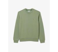 LACOSTE FELPA GIROCOLLO - VERDE SALVIA - SH9608-S86