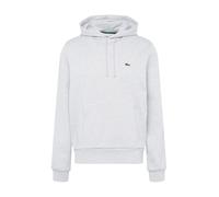 Felpa con cappuccio Lacoste Cotton Eco grigio chiaro - S