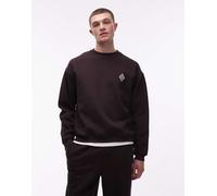 Lacoste - Felpa marrone con logo 35-37