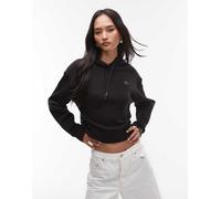 Lacoste - Felpa nera con cappuccio-Nero XS