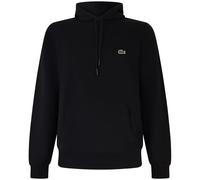 LACOSTE - Felpa nera con cappuccio per uomo