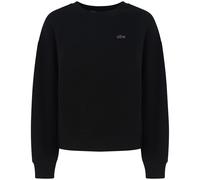 LACOSTE - Felpa nera per donna