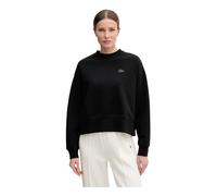 Lacoste - Felpa Oversize in Cotone - - Sweatshirts & Hoodies - Donna - Nero - L