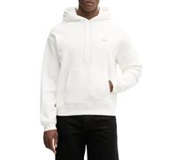 Lacoste felpa con cappuccio in cotone bianco S
