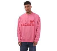 Lacoste Felpa Vestibilita' Ampia Stampato Girocollo Uomo (GT6704)