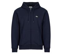 Lacoste Felpe con cappuccio Sweatshirt zippé à capuche en molleton in Marine EU L