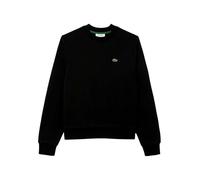 Felpa Lacoste Relaxed Fit Fleece Crew nero puro donna - 36
